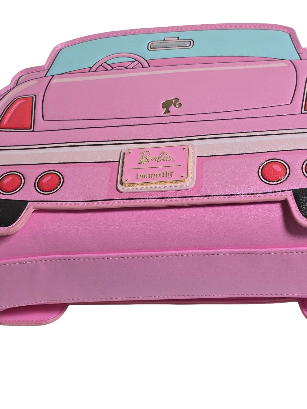 Loungefly Barbie Malibu Convertible Car Crossbody Bag Light Up NWT - Picture 8 of 10